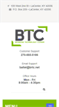 Mobile Screenshot of btcservices.org